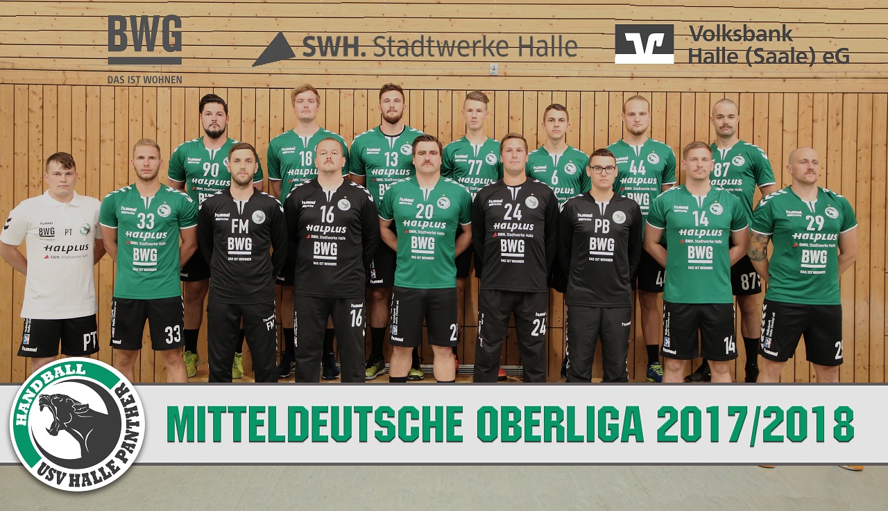 USV Halle Handball Team Foto
